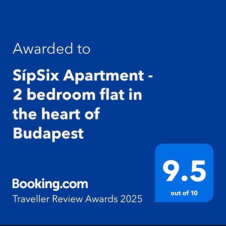 Sipsix Apartment - Modern 2 Bedroom Newly Renovated Flat With Ac In Budapest City Centre Exteriör bild